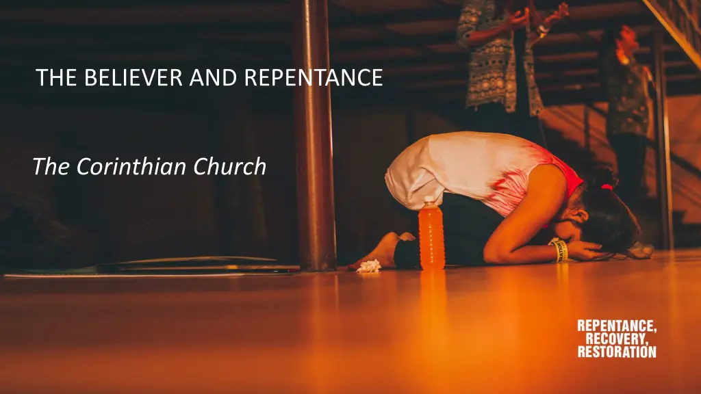 the believer and repentance 1