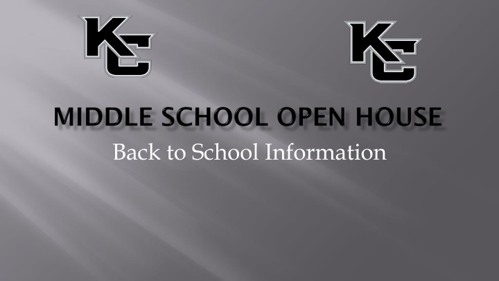 back to school information