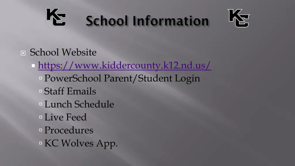 school website https www kiddercounty