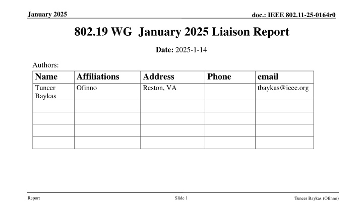 january 2025