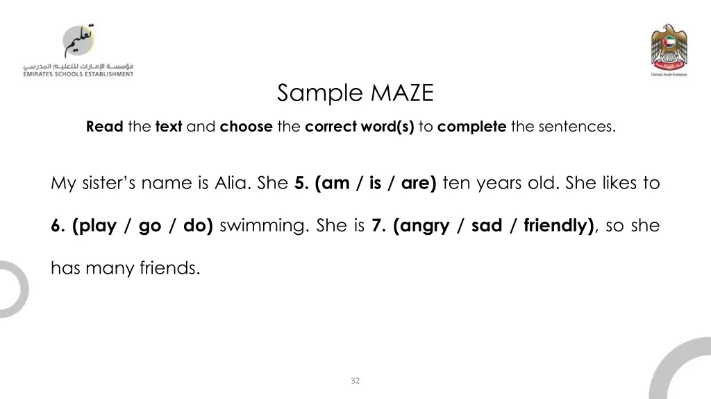 sample maze