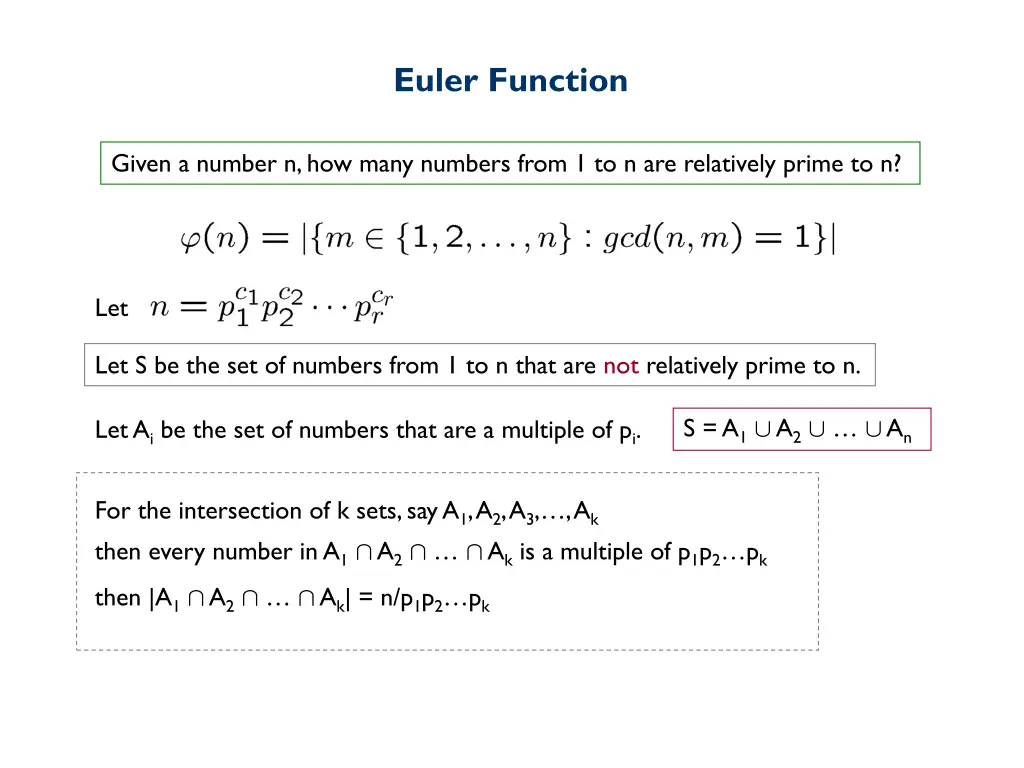 euler function 2