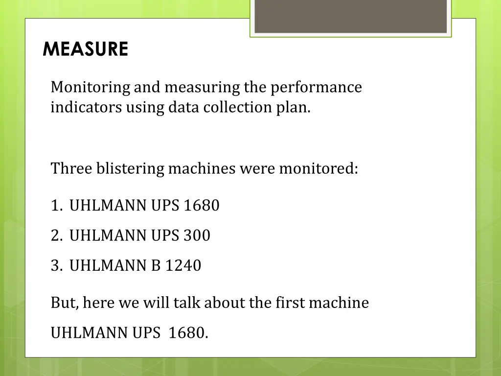 measure