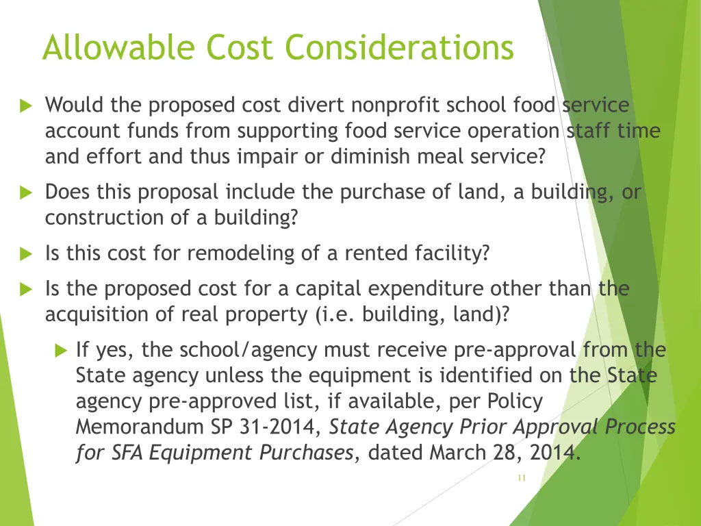 allowable cost considerations 4