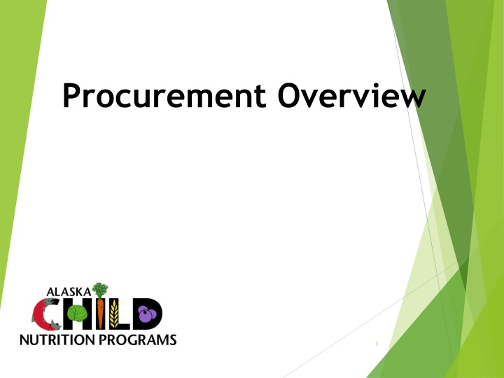 procurement overview