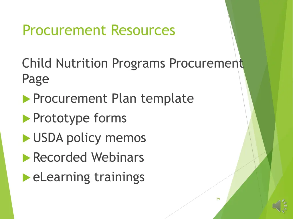 procurement resources