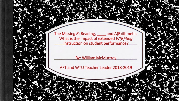 the missing the missing r r reading