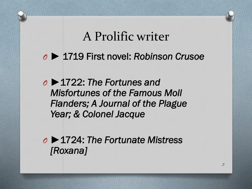 a prolific writer