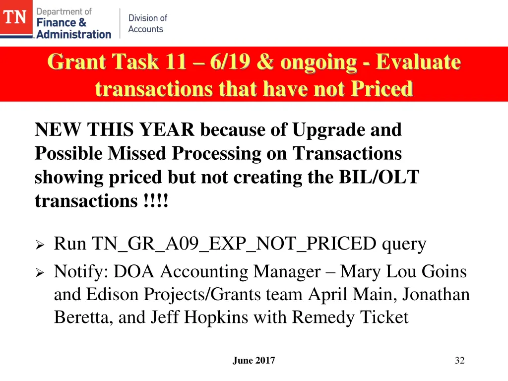 grant task 11 6 19 ongoing evaluate transactions 3