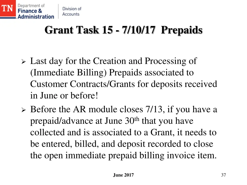 grant task 15 7 10 17 prepaids