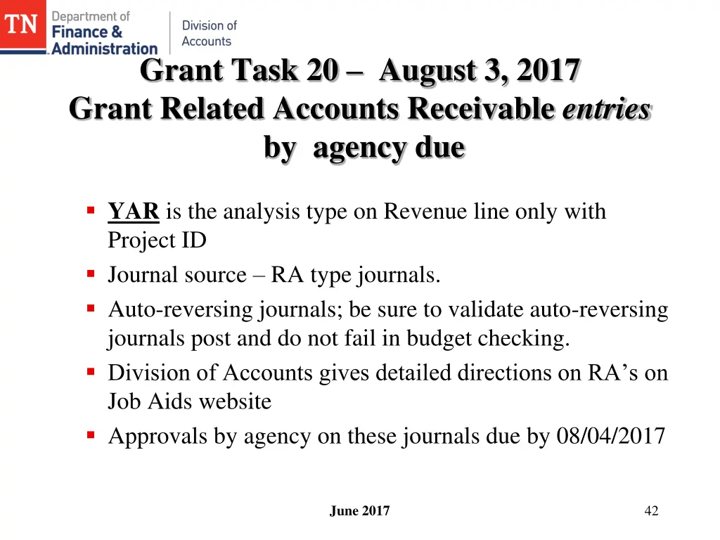 grant task 20 august 3 2017 grant related