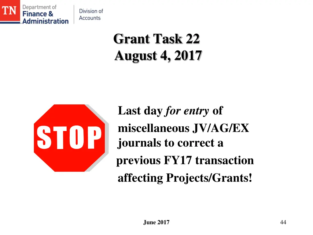 grant task 22 august 4 2017
