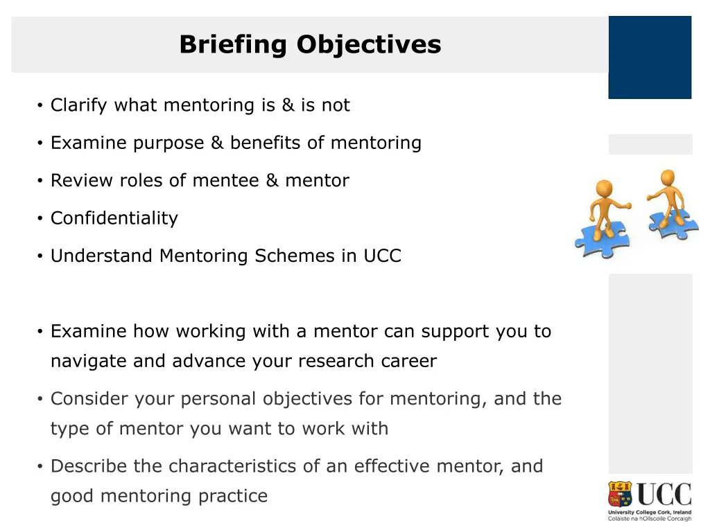 briefing objectives