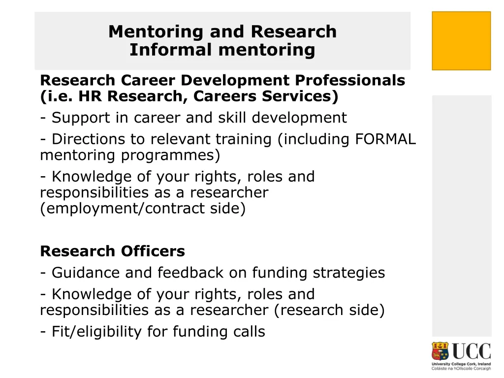 mentoring and research informal mentoring 1