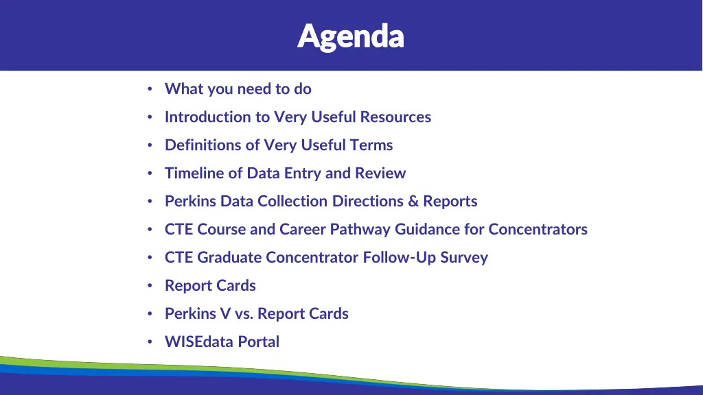 agenda agenda