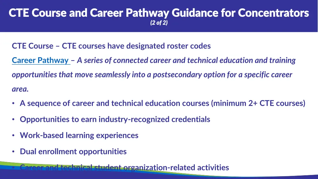 cte course and career pathway guidance 1