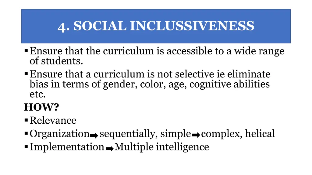 4 social inclussiveness