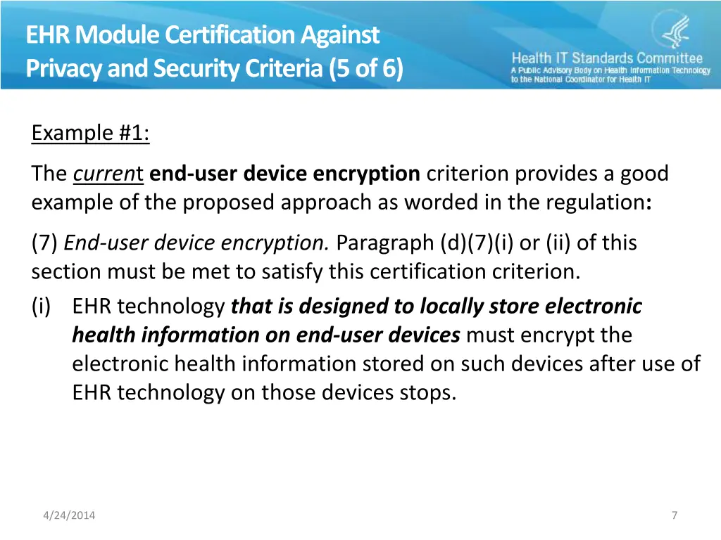 ehr module certification against privacy 4