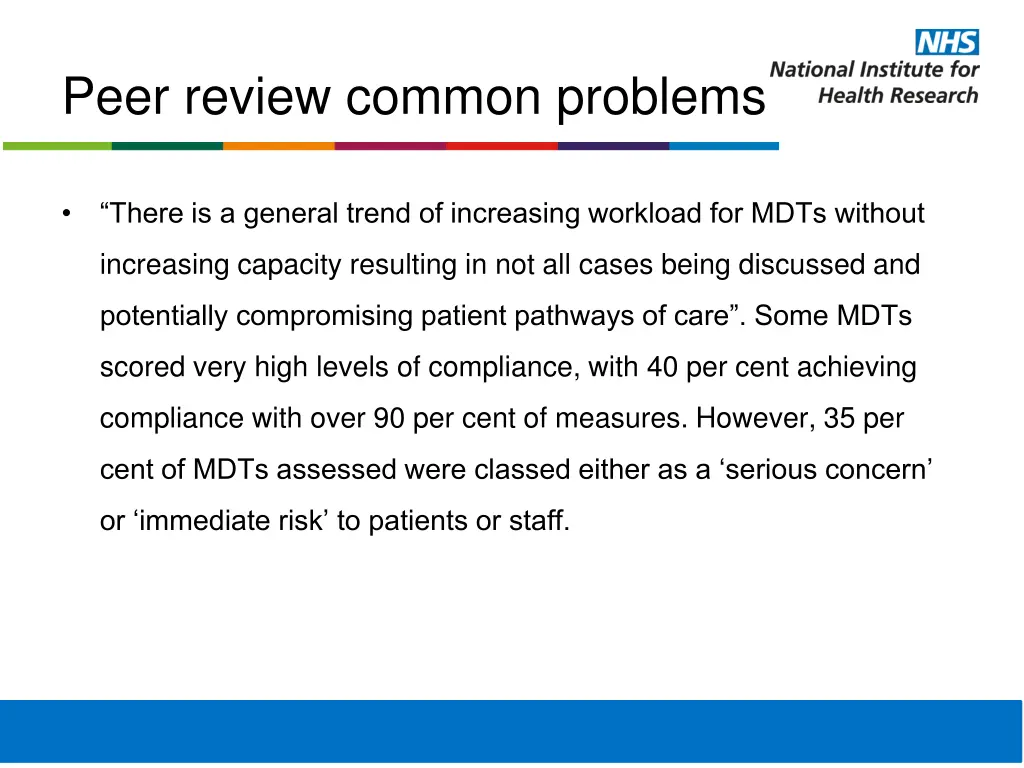 peer review common problems