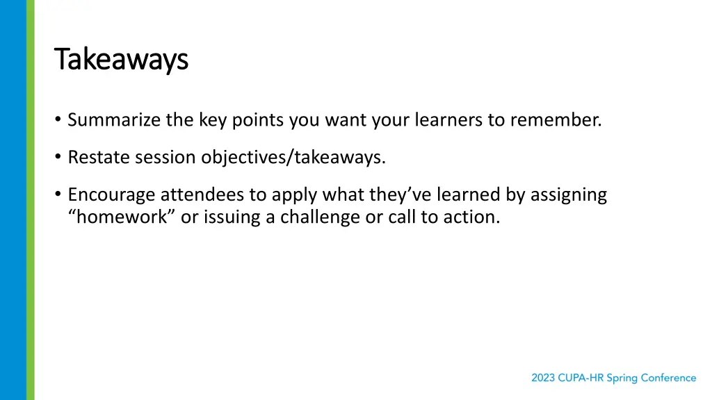 takeaways takeaways