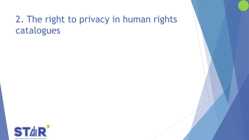 2 the right to privacy in human rights catalogues