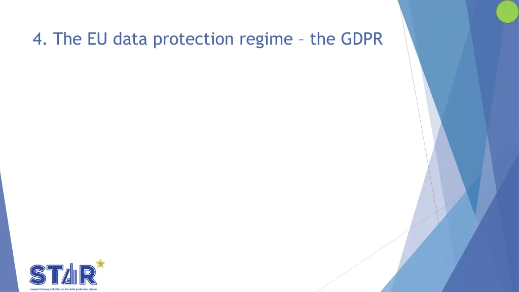 4 the eu data protection regime the gdpr
