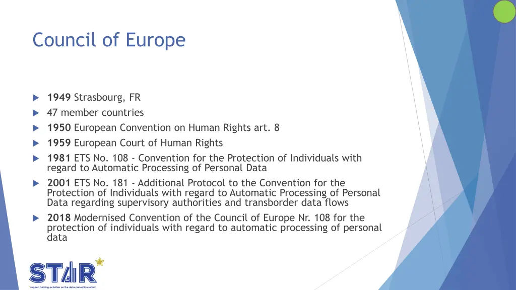 council of europe