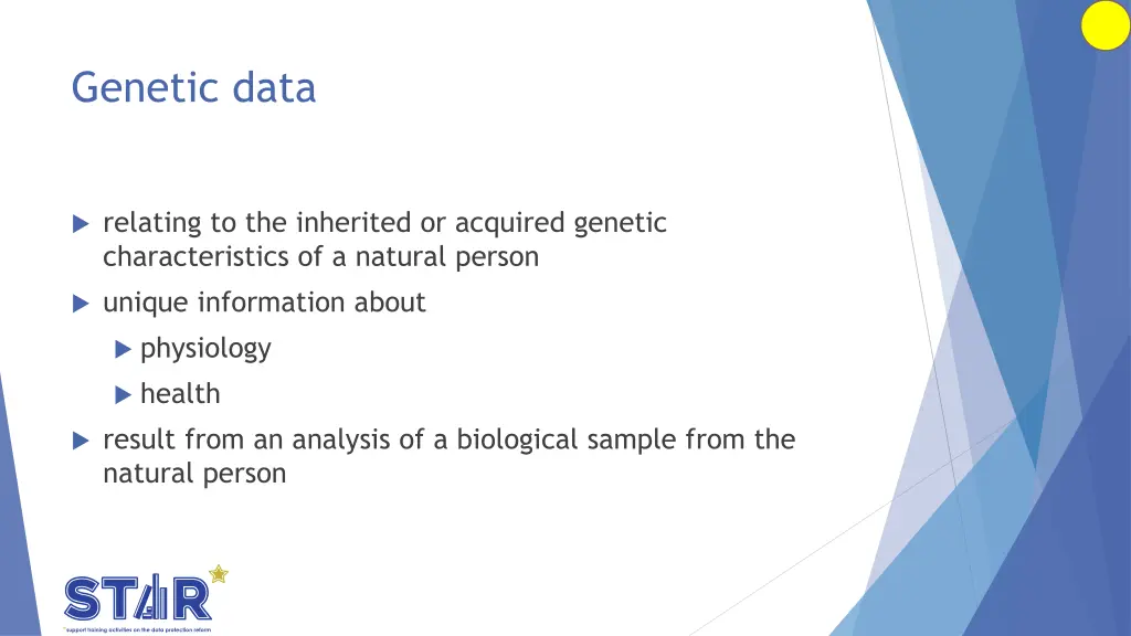 genetic data