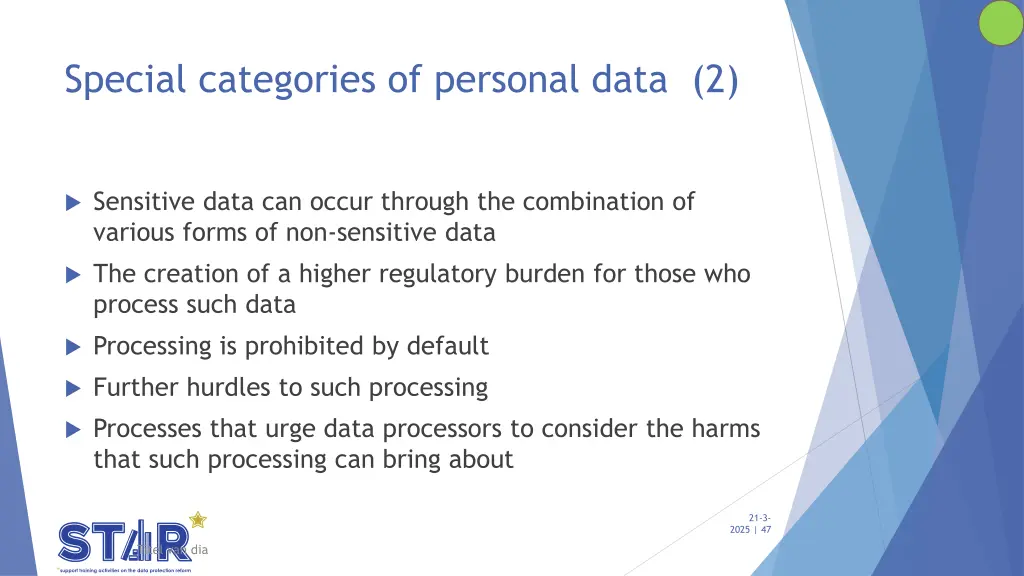 special categories of personal data 2