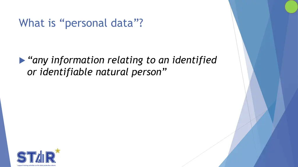 what is personal data