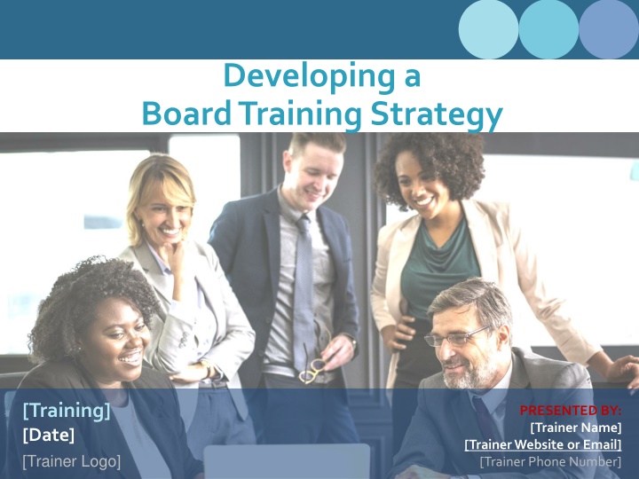developing a board training strategy