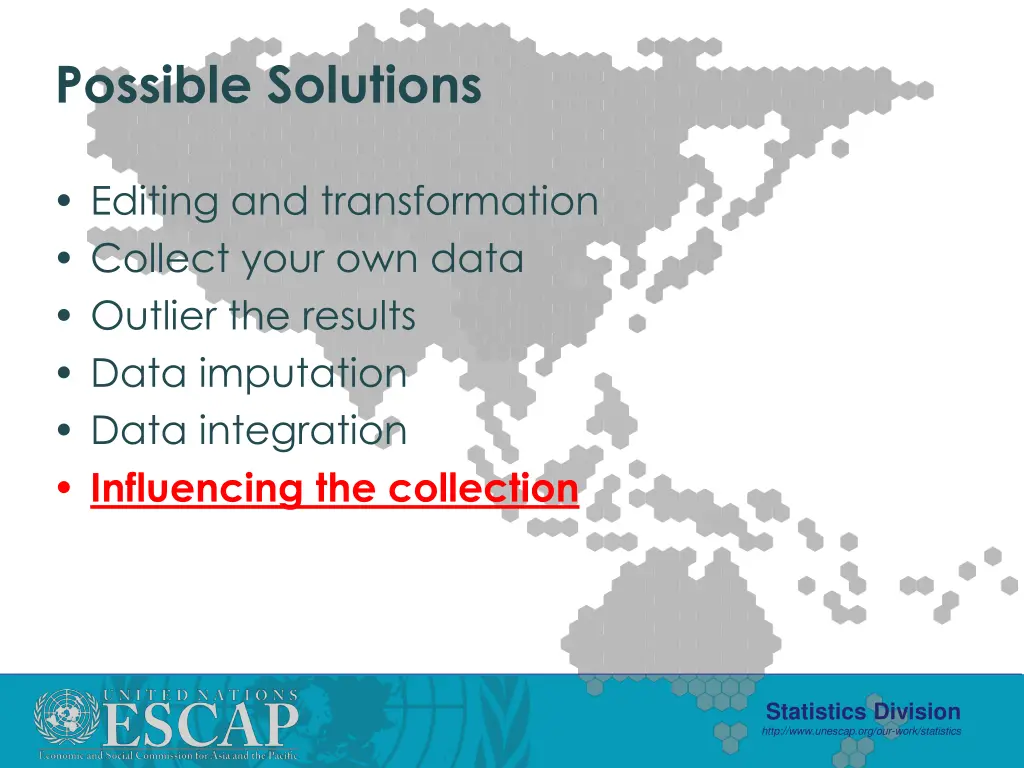 possible solutions