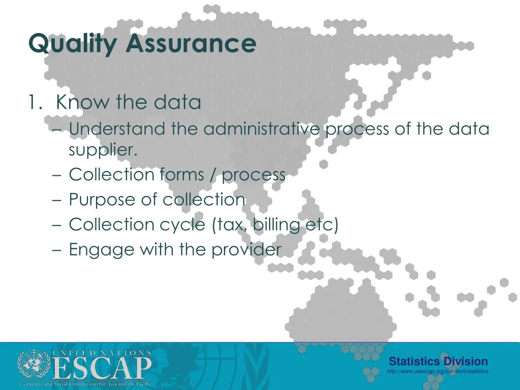 quality assurance