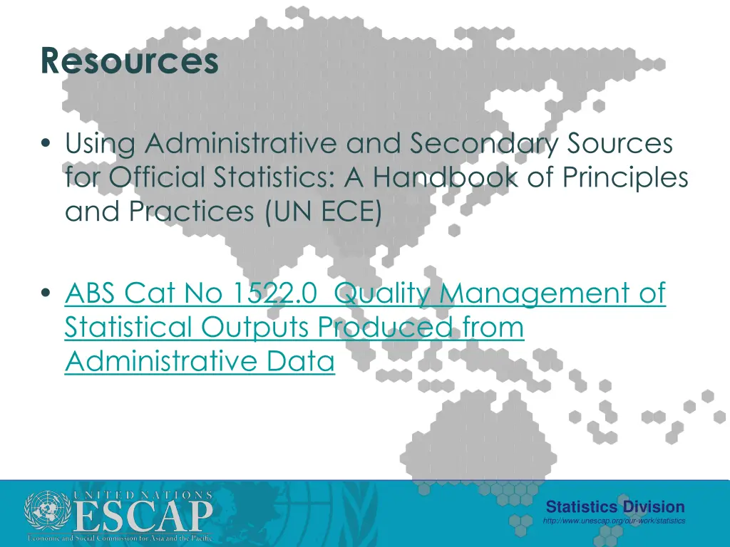 resources