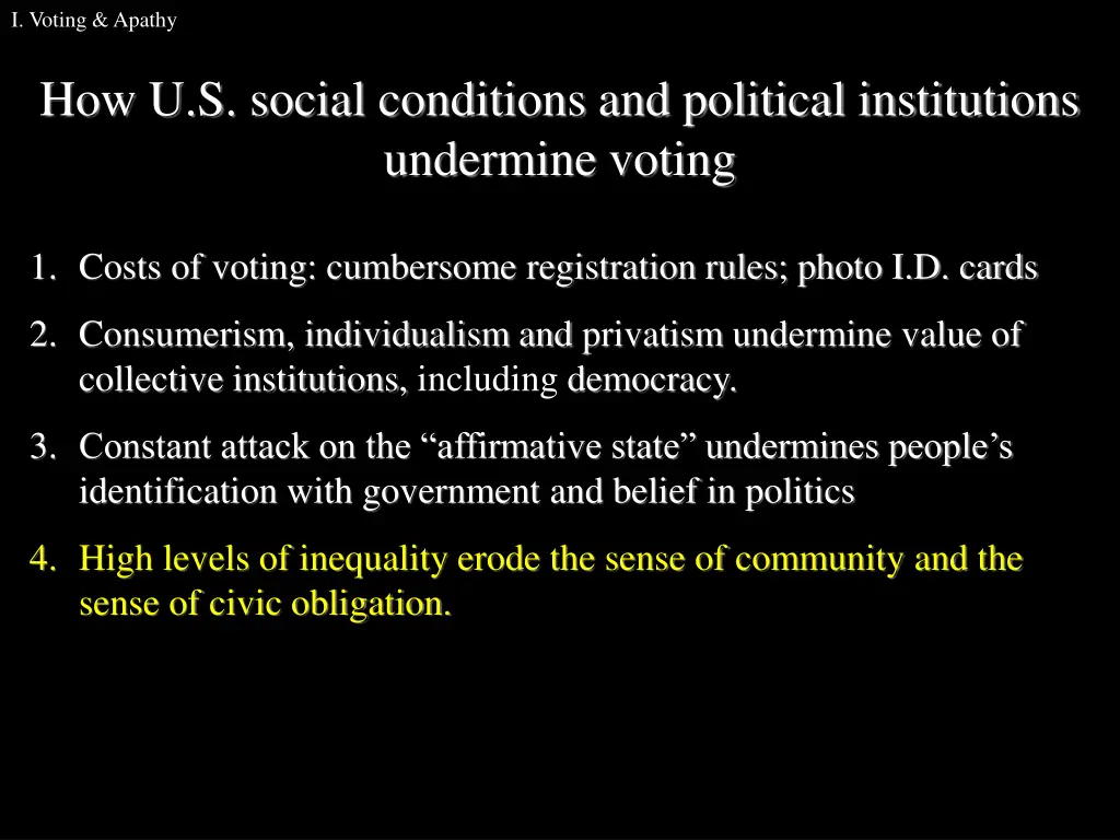 i voting apathy 14