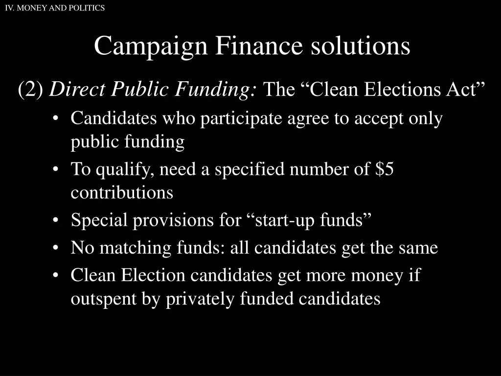iv money and politics 8