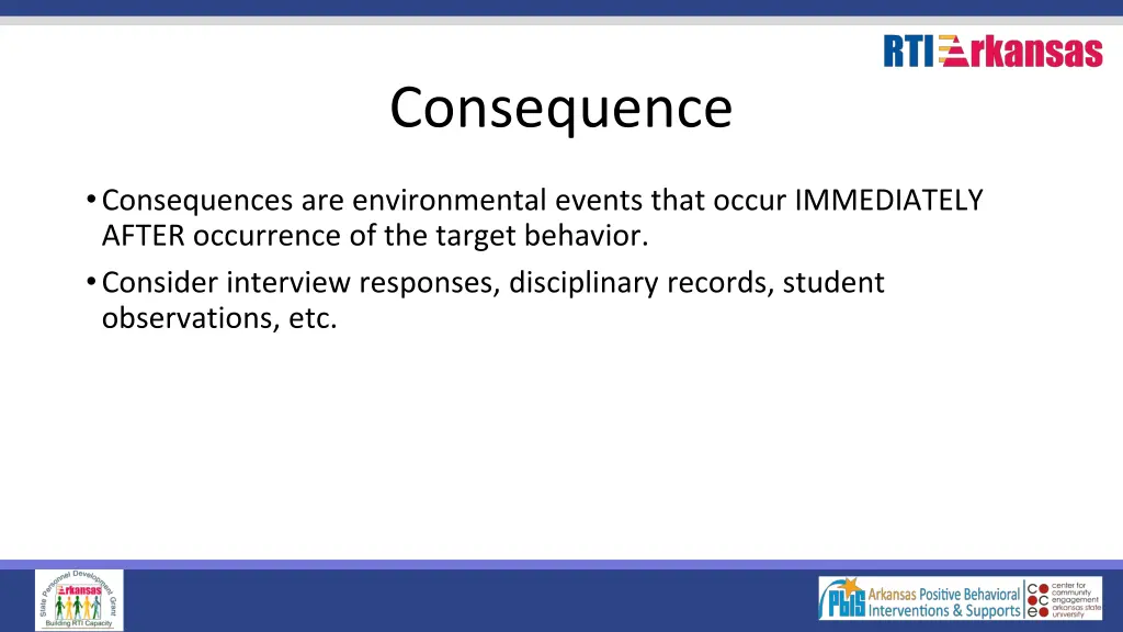 consequence