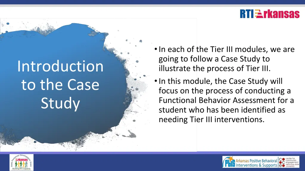 in each of the tier iii modules we are going