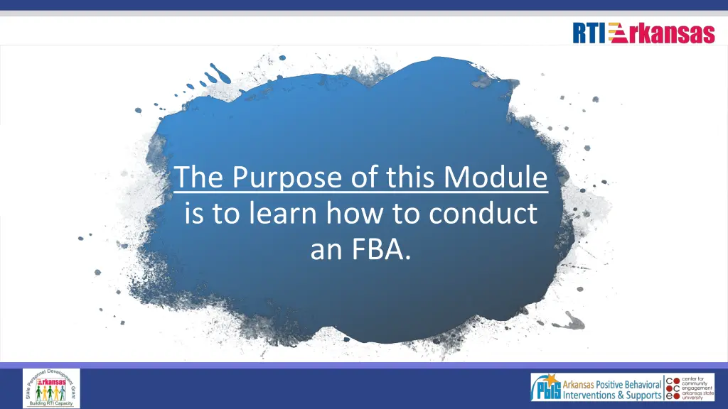 the purpose of this module is to learn
