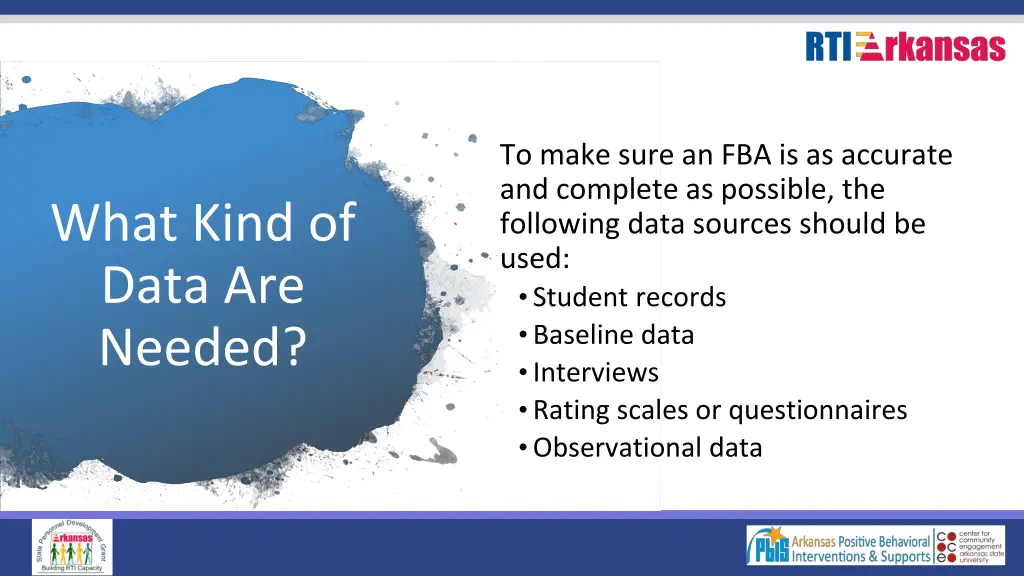 to make sure an fba is as accurate and complete
