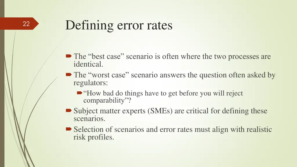 defining error rates 1