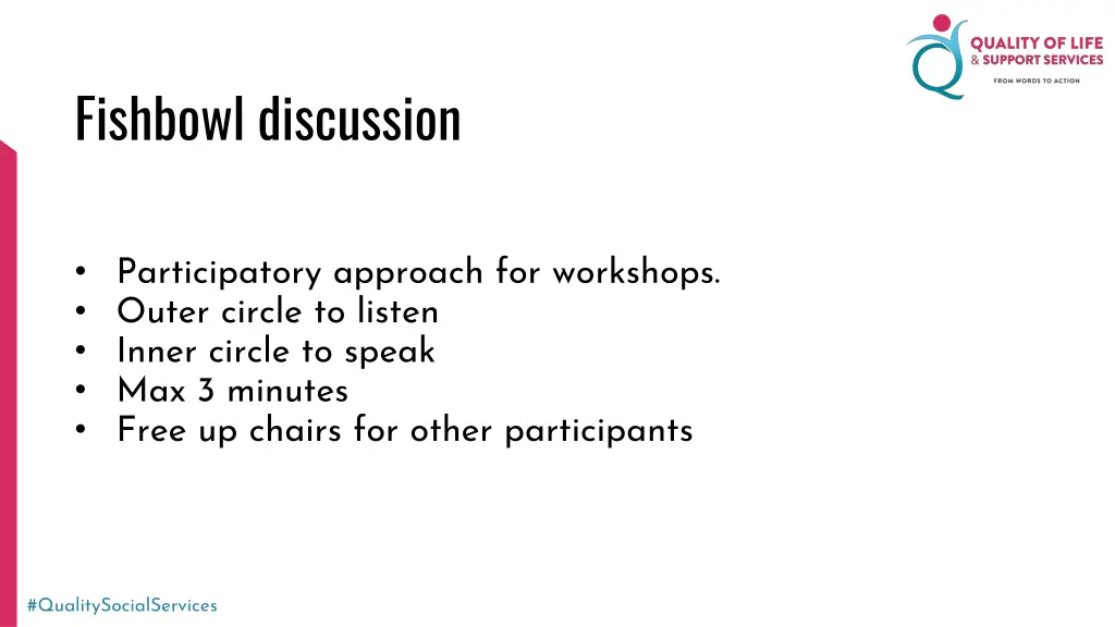 fishbowl discussion