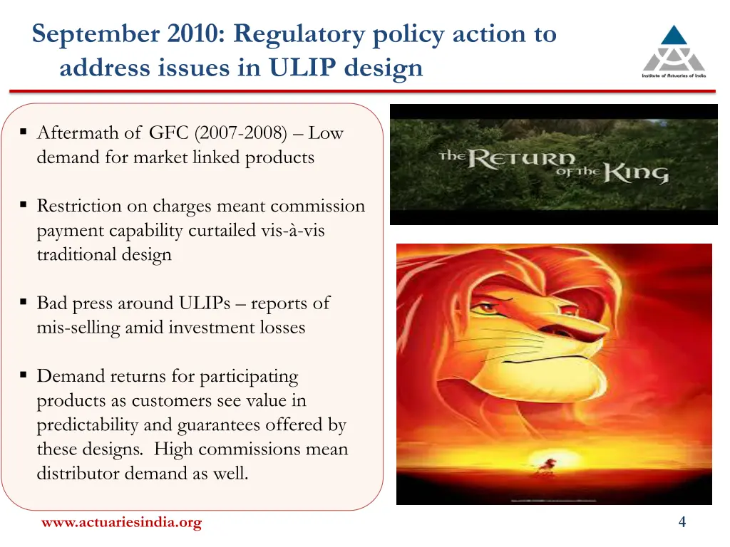september 2010 regulatory policy action