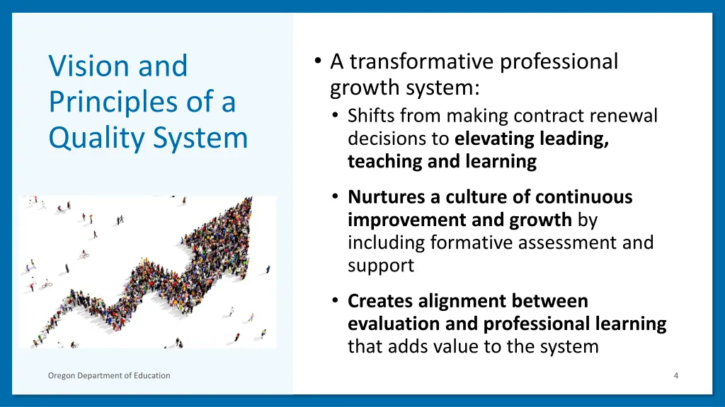 a transformative professional growth system