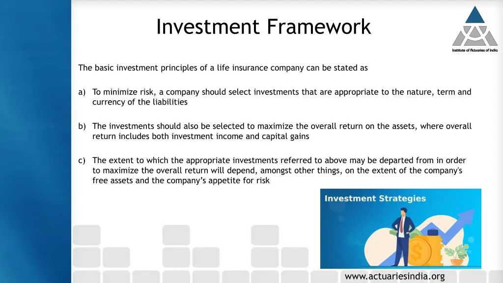 investment framework