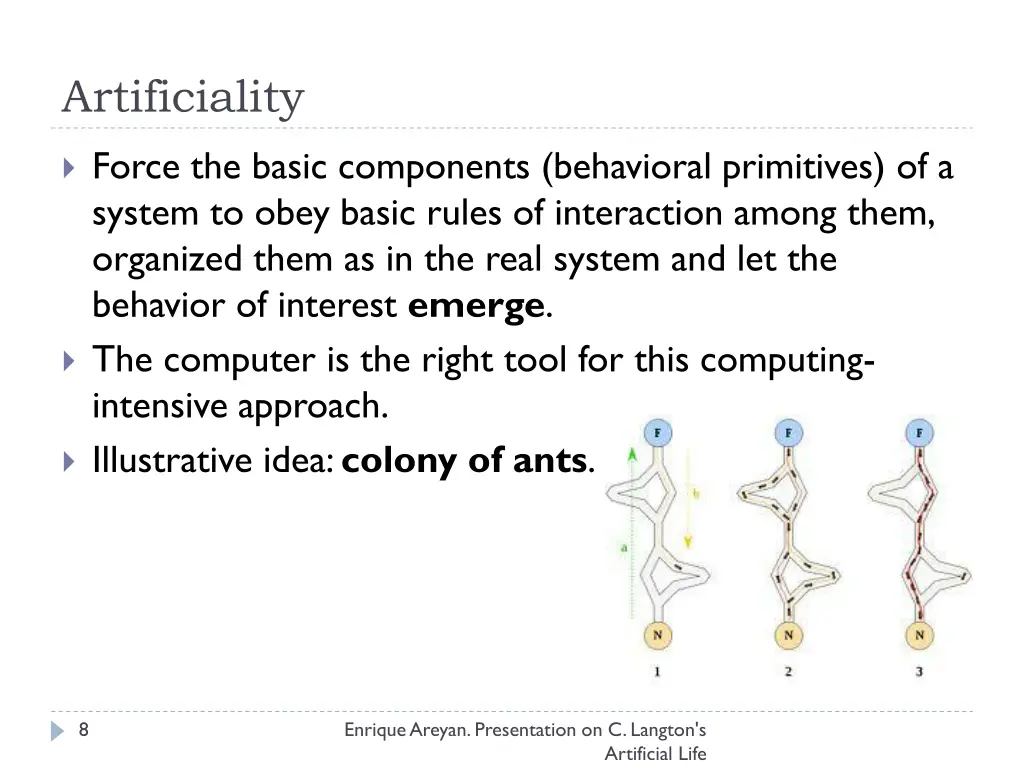 artificiality 1
