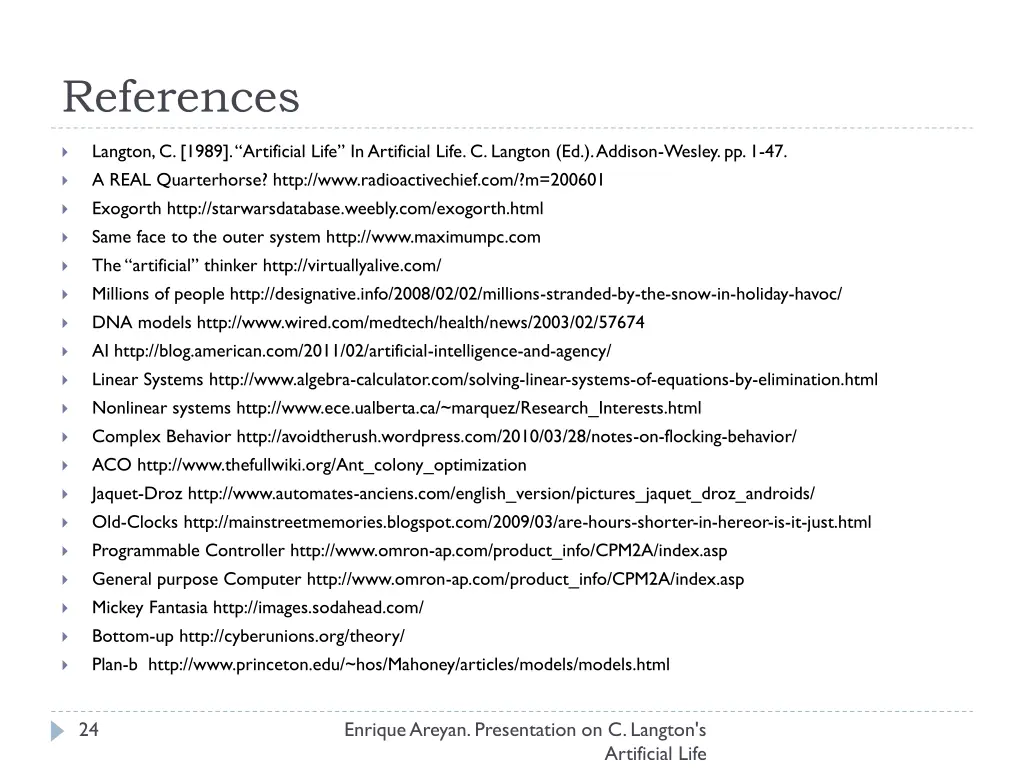 references