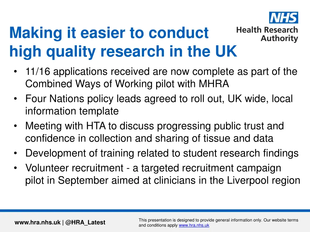 making it easier to conduct high quality research 5