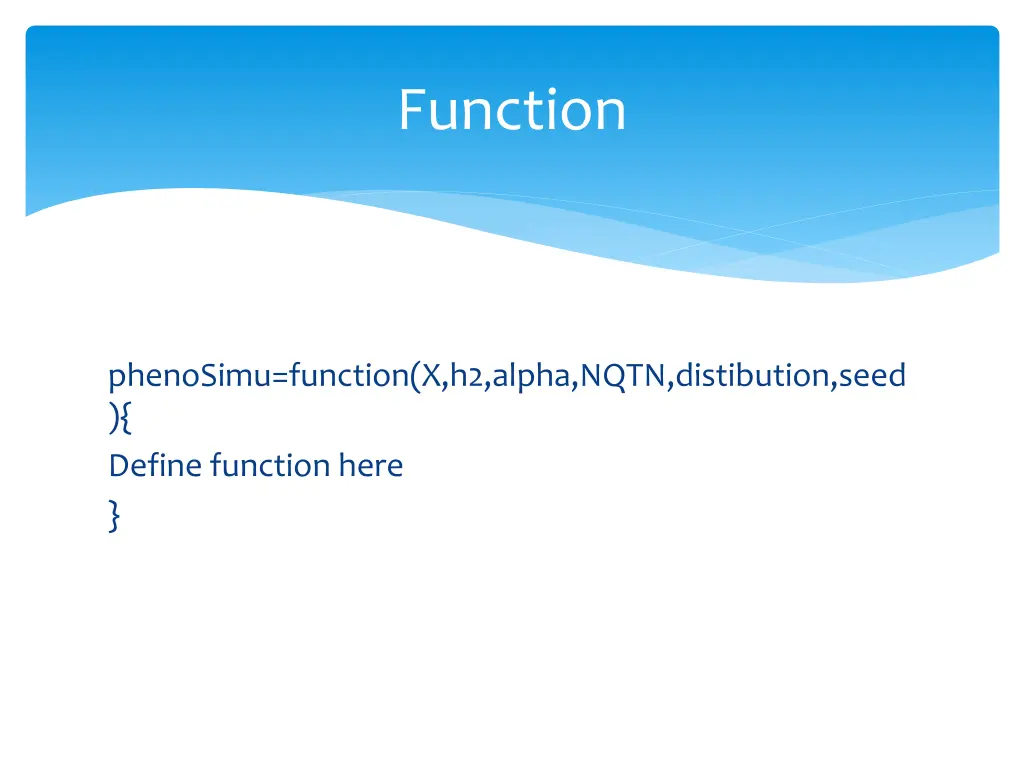 function