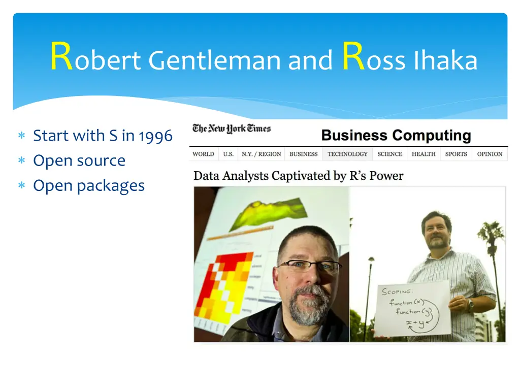 r obert gentleman and r oss ihaka